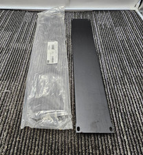 (QTY 4) Middle Atlantic Products EB2 2SP Flanged Econo Blank Rack Panel Black picture