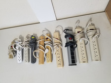 LOT of 10 Power Strip Surge Protectors ALL TESTED Mixed Models FAST 1 DAYSHIP picture