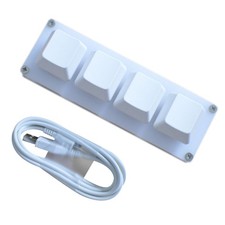 4-Key USB Mini Mechanical Keyboard DIY Custom Shortcut Macro Programmable Keypad picture