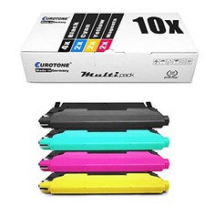 Eurotone 10x Toner Cartridge Compatible for Samsung CLT406+P406C Yellow picture
