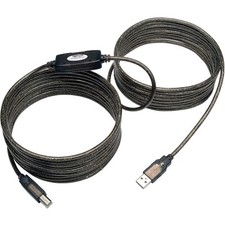 Tripp Lite USB 2.0 Hi-Speed A/B Active Repeater Cable (M/M) 25-ft. (U042-025)... picture