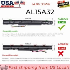 33Wh AL15A32 Battery For Acer Aspire E5-422 E5-472 E5-522 E5-573 E5-722 V3-574 picture