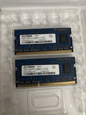 Elpida Lot (2) 4GB 1Rx8 PC3-12800S-11-10-B2 Memory RAM EBJ20UF8BDU0-GN-F Genuine picture