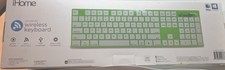 iHome Wireless Keyboard IH-K2100E Plug&Play,Quiet Keys,Gamer Friendly,USB comp picture