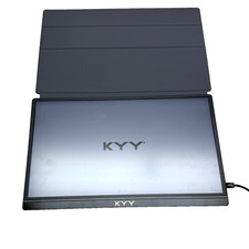 KYY K3 Gray Multimedia Interface HDMI 15.6-Inch Full HD IPS LED Portable Monitor picture