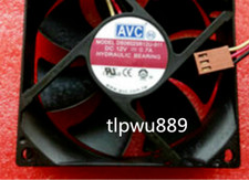 AVC DS08025R12U-011 8025 80x80x25mm Hydraulic Cooling Fan 12V 0.7A 3Pin M1604 t1 picture