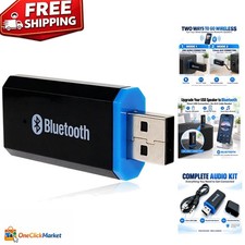 Versatile Wireless Bluetooth Adapter - Upgrade Speakers and Car Stereo with AUX picture