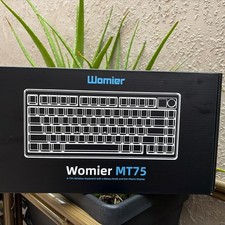Womier MT75 Lipstick Wireless Mechanical Keyboard White New picture