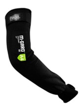 MAGID Cut Resistant Arm Sleeves with Thumb Slot, 1 Pair, Black, 18