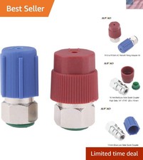 Versatile R12 R22 to R134A Conversion Adapters - Complete AC Retrofit Kit 4 Pcs picture