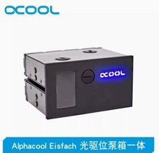 Alphacool DUAL-CD-ROM Water Tank Reservoir GAP For D5/MCP65 Pump waterCooling picture