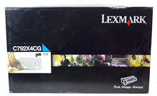 Lexmark C792X4CG Cyan Toner Cartridge NEW IN BOX picture