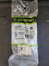 Ortronics OR-TJ600 TracJack CAT6 Jack Fog White ~STSI picture