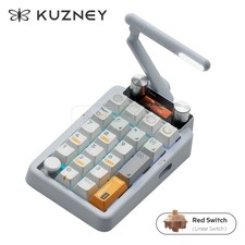 Lunar 02 Numpad Custom Mechanical Keyboard wired 2.4 GHz Bluetooth PBT Keycaps picture
