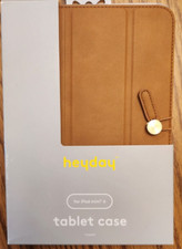 Heyday Folio Faux Leather Brown Tablet Case - For Apple iPad Mini 6 picture
