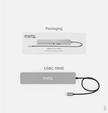 Plugable USB-C 11-in-1 with Pass-Through Charging picture