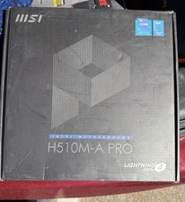 MSI H510M-A PRO Intel MicroATX Motherboard LGA 1200 picture
