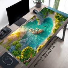 Kawaii Pirate Ship in a Lovely Carribean Cove with Turquoise Waters picture
