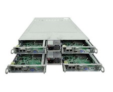 Supermicro Server 4 Node 24 SFF Bay SAS 8x Xeon 10 Cores Total 1TB RAM SAS HD picture