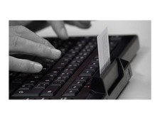Cherry Secure Board 1.0 Keyboard 3600 dpi Optical QWERTY Black JK-A0400EU-2 picture