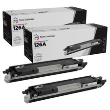 Reman Toner Replacement for HP 126A CE310A (Blk, 2-Pk) picture