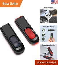 Versatile 64GB USB Flash Drive Bundle (Black & Red) for All Devices picture