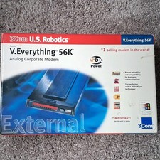 3Com US Robotics Courier V.Everything 56K External Modem picture