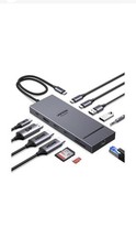 UGREEN 12 in 1 Triple 4K Docking Station with 2 HDMI, DP, 2x10G... USA FAST SHIP picture
