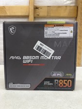 MSI MAG B850M MORTAR WIFI AM5 AMD B850 Micro ATX Motherboard FOR PARTS picture
