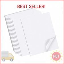 Printable Sticker Paper for Inkjet Printer, 40 Sheets 8.5