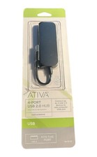 ATIVA 4-Port USB 2.0 HUB Fits Port USB A 530-013 New picture
