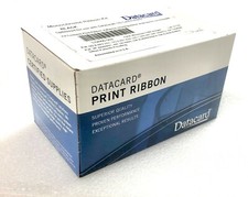 532000-002 DATACARD Black Monochrome Ribbon Kit - 1,500 prints NEW~ picture