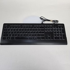 Azio Prism Mechanical Keyboard KB507 RGB Backlit Tested Working picture