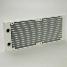White 240mm Water-Cooled Radiator, G1/4 Aluminum, Brand New Best-Selling picture