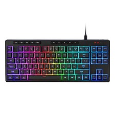 Redragon K516 Shiva TKL Wired RGB Membrane Gaming Keyboard, 87 Keys Mechanica... picture