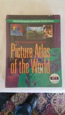 Vintage 1992 National Geographic Picture Atlas Of The World MPG IBM Version NOS picture