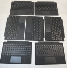 Lot of 7 Microsoft Surface Pro 1725 Keyboard for Surface Pro7+7/6/5/4 Black picture