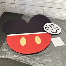 New MICKEY MOUSE MOUSEPAD & COASTER OFFICE GIFT SET picture