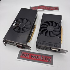 2x FOR PARTS / NOT WORKING NVIDIA GeForce RTX & AMD Radeon R9 270 Graphics Cards picture