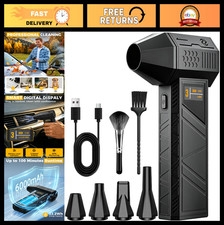 X3PRO Electric Air Duster, Powerful Turbo Fan 3 Speed Compressed Air Duster picture