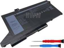 HWW New 11.4V 42Wh WY9DX Battery Compatible with Dell Latitude 5420 5520 RJ40G picture