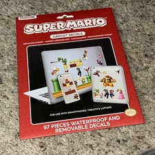 Super Mario Gadget Decals Waterproof Removable 97 PCS 2022 picture