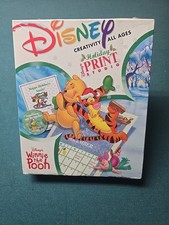 Disney Winnie The Pooh Holiday Print Studeo CD Rom Creativity Game picture