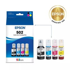EPSON 502 BLACK MULTIPACK INK BOTTLES - CYAN - BCS): HIGH YIELD INK SERIES picture