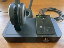 Logitech Jabra Wireless Bluetooth Headset with Charging Base Black picture