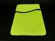 Neoprene Computer Sleeve - Laptop, Notebook, Tablet ~ Neon Lime Green, #PL-3804 picture