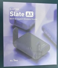 GL.iNet Slate AX GL-AXT1800 Wi‑Fi 6 Gigabit Router 1800Mbps 2-Port Gray picture