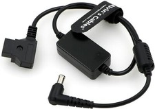 19.5V Regulated Power Cable D-Tap to FX6 FX9 DC 5.5x2.1mm Right Angle19.7inch picture