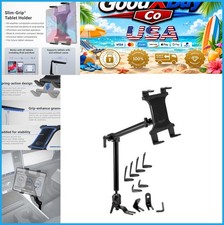 Car Seat Rail Tablet Mount Heavy Duty 22 Inch Arm Adjustable Height Angle Car picture