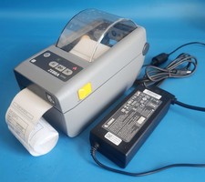 Zebra ZD410 Direct Thermal Label Printer ZD4022-D01W01E USB Bluetooth & Adapter picture